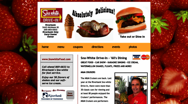 snowhiteshakesandburgers.com