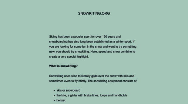 snowkiting.org