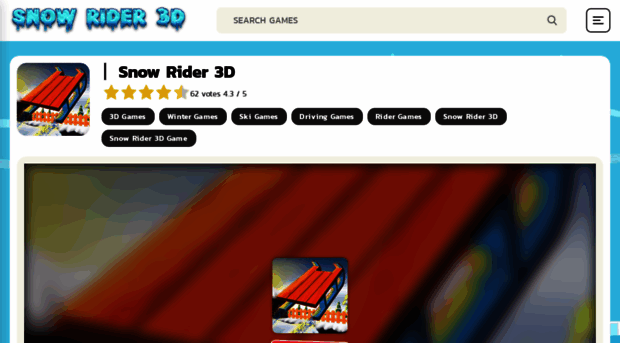 snowrider3dgame.com