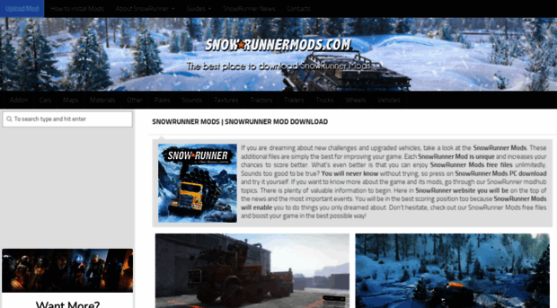 snowrunnermods.com