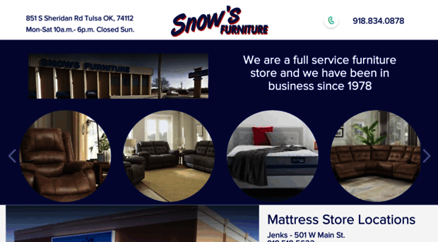 snowsfurniture.com