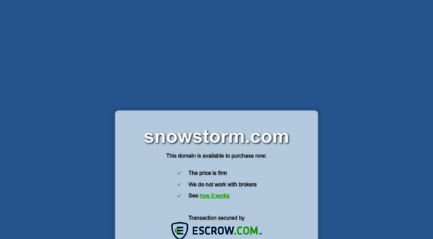 snowstorm.com