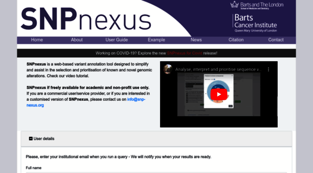 snp-nexus.org