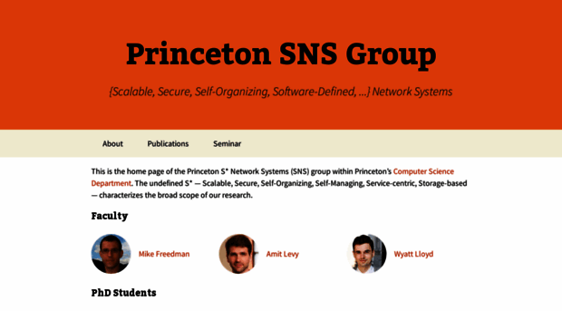 sns.cs.princeton.edu