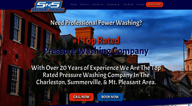 snspressurewashing.com