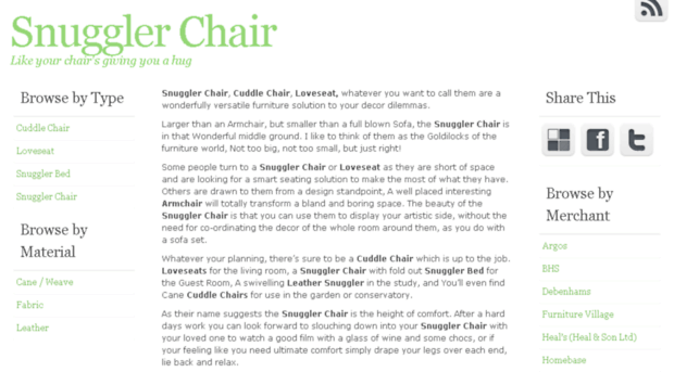 snugglerchair.co.uk