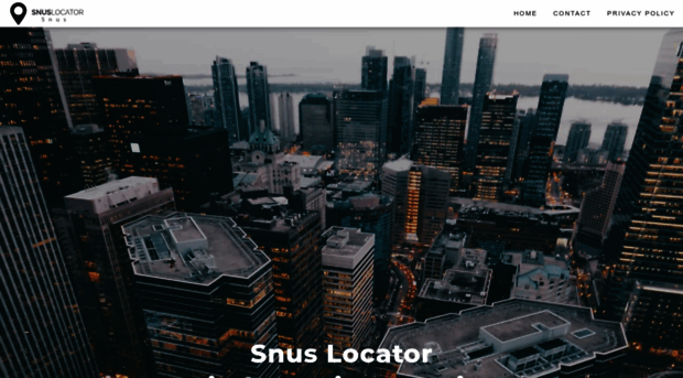 snuslocator.com