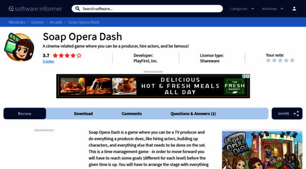 soap-opera-dash.software.informer.com