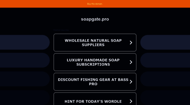soapgate.pro - soapgate.pro - Soapgate