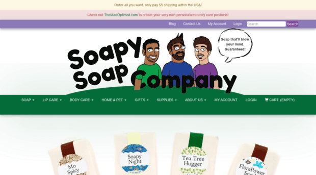 soapysoapcompany.com