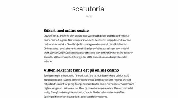 soatutorial.net