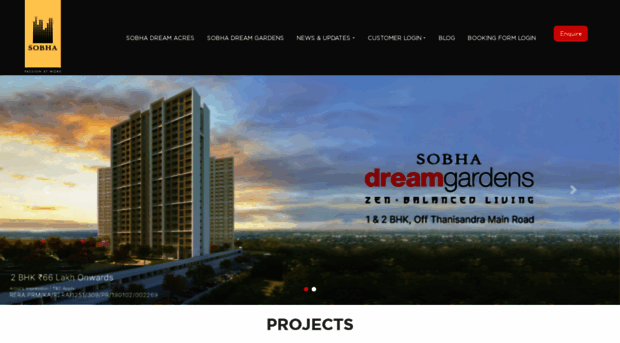 sobhadreamseries.com