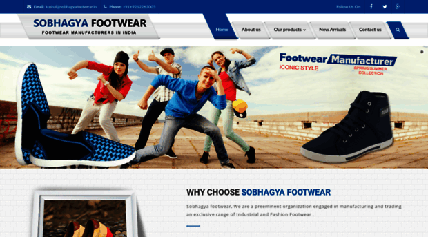 sobhagyafootwear.in