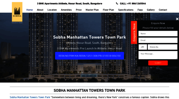 sobhatownpark.gen.in