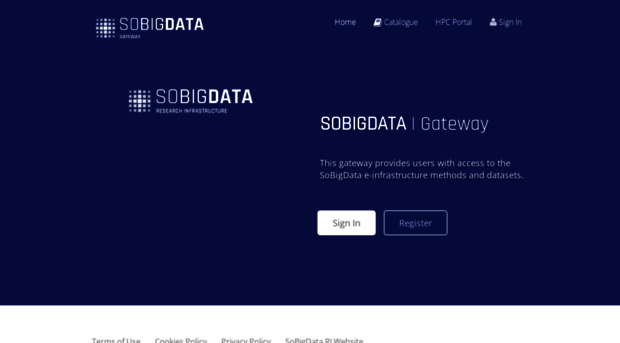 sobigdata.d4science.org