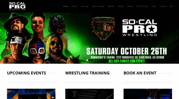 socalprowrestling.com