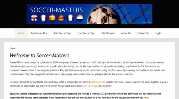 soccer-masters.com