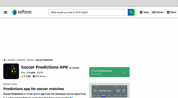 soccer-predictions.en.softonic.com