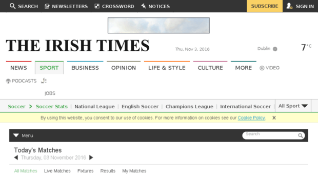 soccer-stats.irishtimes.com