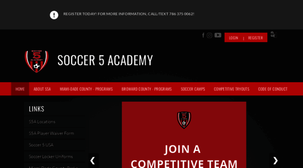 soccer5academy.com