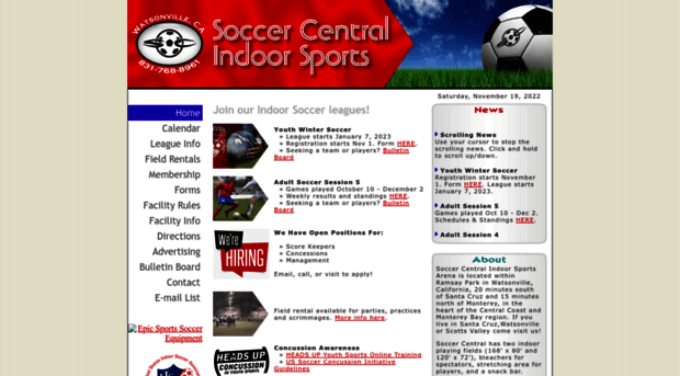 soccercentralindoor.com