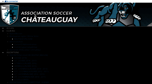 soccerchateauguay.com