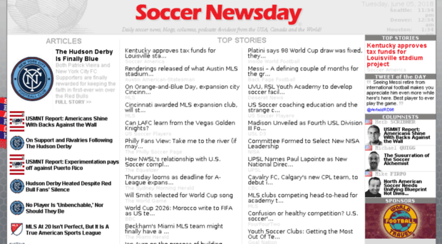 soccernewsday.com