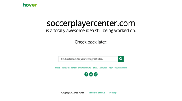 soccerplayercenter.com