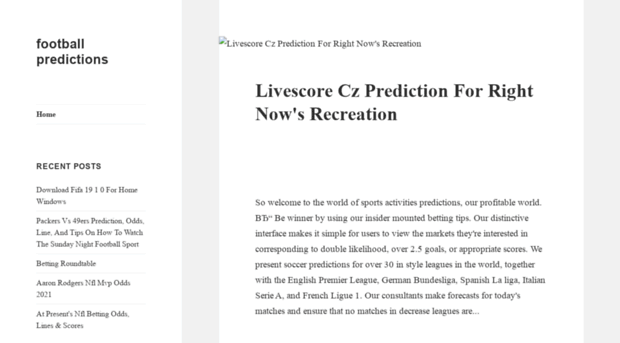 soccerpredictionstd4.innoarticles.com