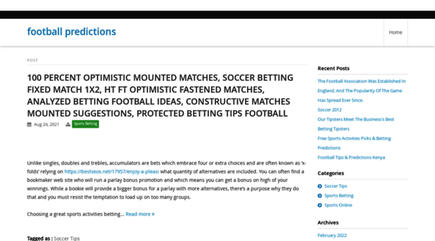 soccerpredictionzzg.realscienceblogs.com
