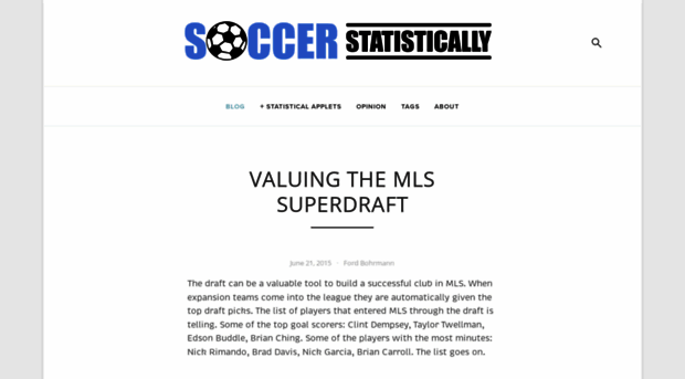 soccerstatistically.com