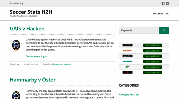 soccerstatsh2h.com