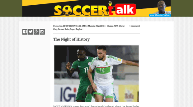 soccertalknigeria.com