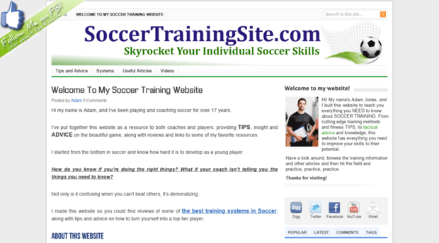 soccertrainingsite.com