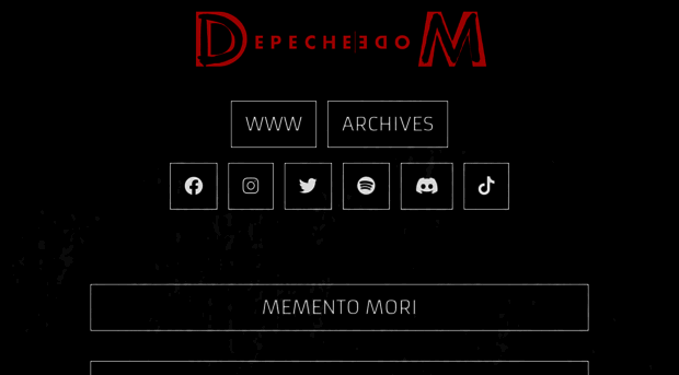 social.depechemode.com