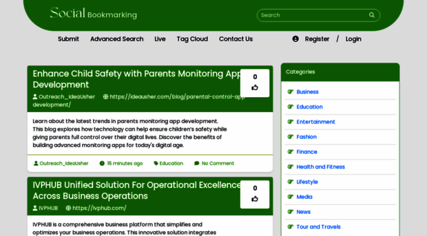 socialbookmarkingsolutionshub.elitebizlisting.com