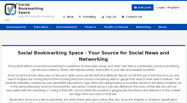 socialbookmarkingspace.com
