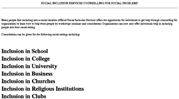 socialinclusionservices.webs.com