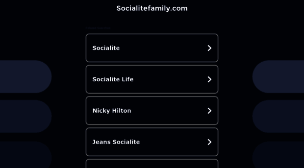 socialitefamily.com