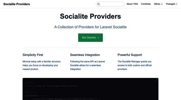 socialiteproviders.com