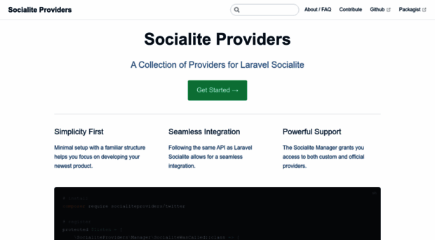 socialiteproviders.github.io