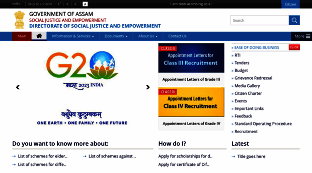 socialjustice.assam.gov.in