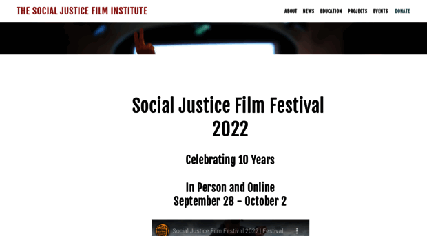 socialjusticefilmfestival.org