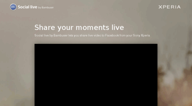 sociallive.sonymobile.com