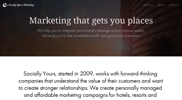 sociallyyoursmarketing.com