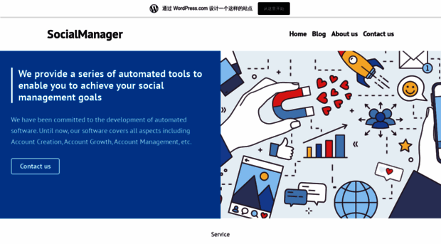 socialmanagerbot.wordpress.com