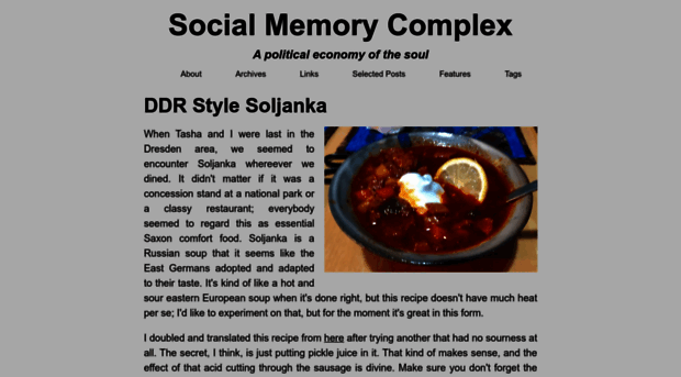 socialmemorycomplex.net