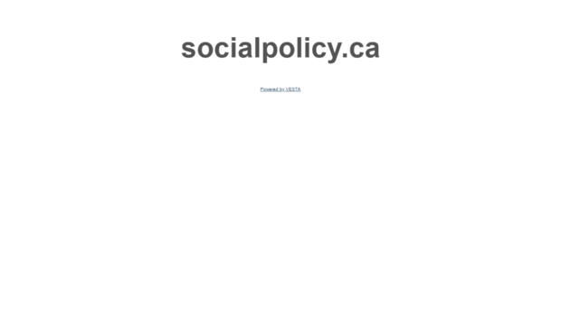 socialpolicy.ca