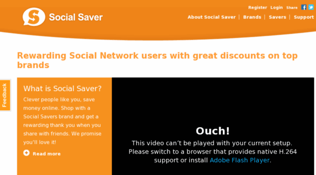 socialsaver.pixelvectordemo.co.uk