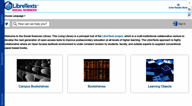 Socialsci.libretexts.org - Home - Social Sci LibreTexts - Social Sci ...